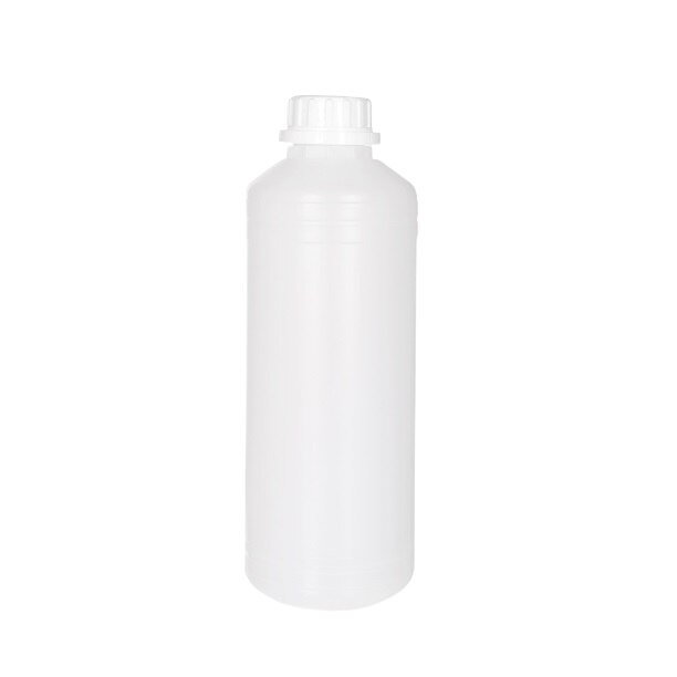 Set 10 flacoane BenBow, 10 x 1L, HDPE / PE, 200 x 80 x 30 mm, Alb