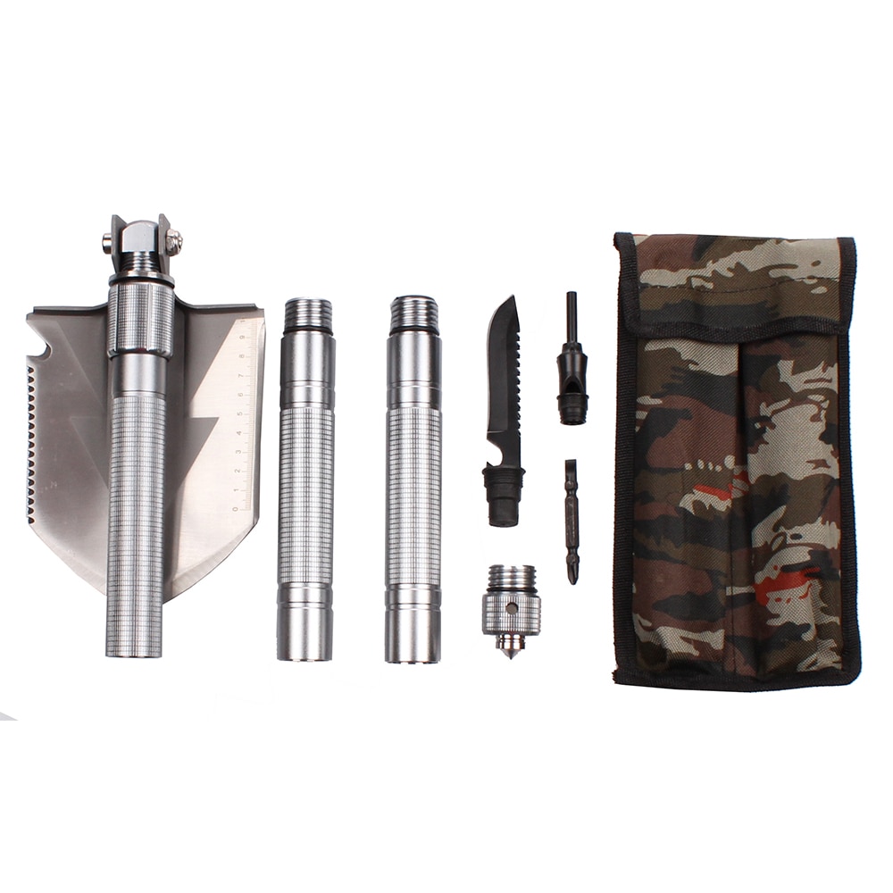 Sapa / lopata pliabila multifunctionala Merco Scout, tip expeditie/supravietuire