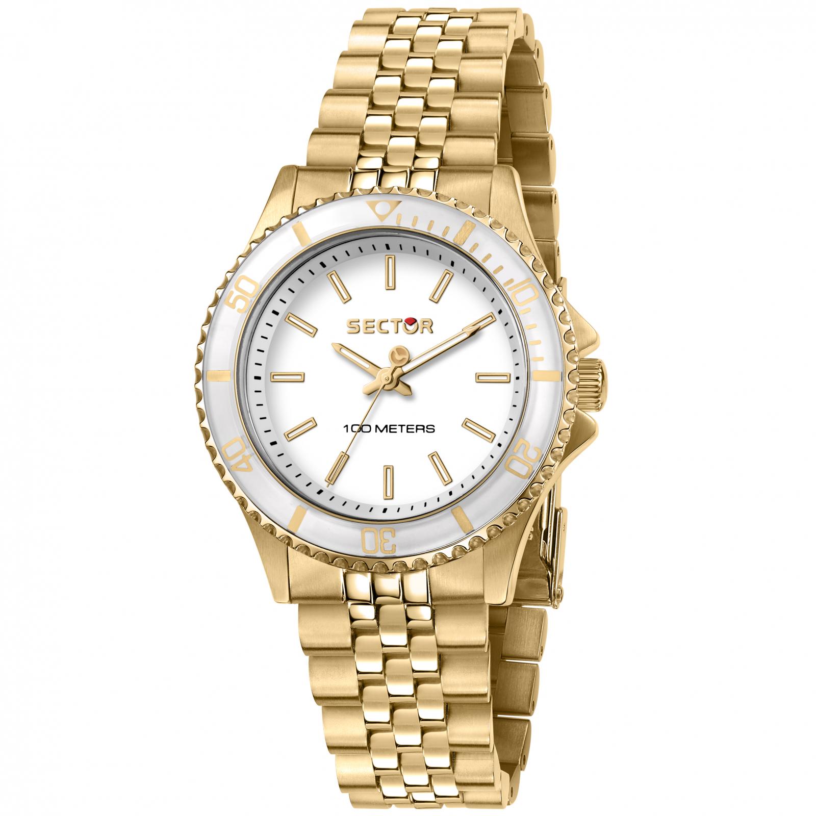 Ceas dama Sector R3253161526 Quartz Auriu