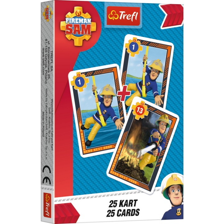 Carti de joc Pacalici Pompierul Sam39062