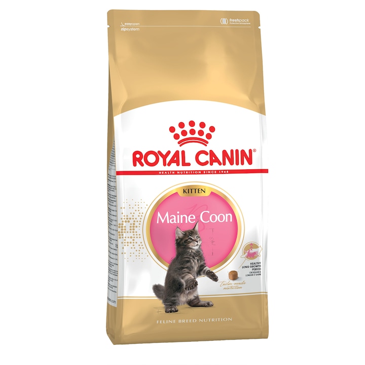 Hrana uscata pentru pisici Royal Canin, Maine Coon, Kitten, 10Kg