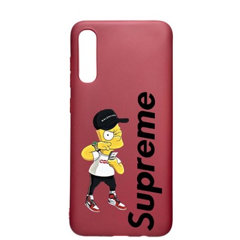 Husa Samsung Galaxy A70, Supreme, The Simpsons, rezistenta la uzura, anti-alunecare, din silicon Premium, Pomegranate, PG258 Husa Samsung Galaxy A70, Supreme, The Simpsons, rezistenta la uzura, anti-alunecare, din silicon Premium, Pomegranate, PG258