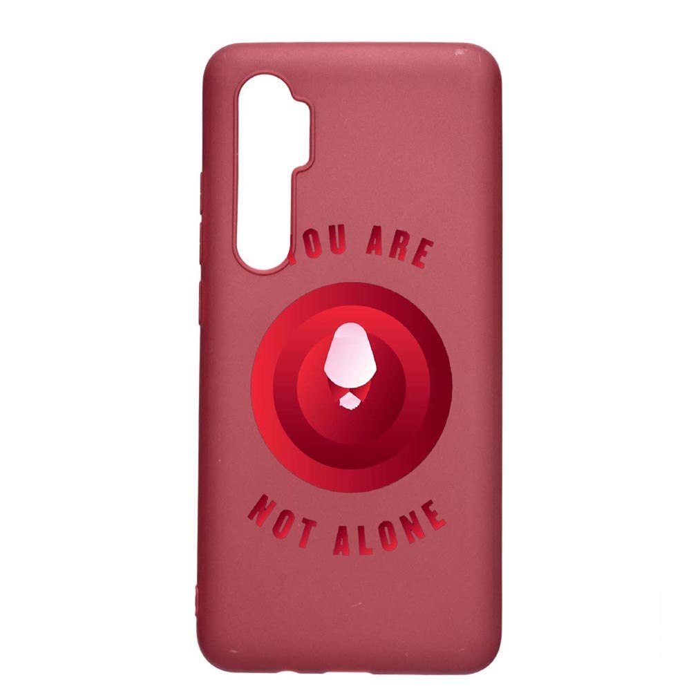 Husa Xiaomi Mi Note 10 Lite, The Handmaid's Tale, rezistenta la uzura, anti-alunecare, din silicon Premium, Pomegranate, PG284