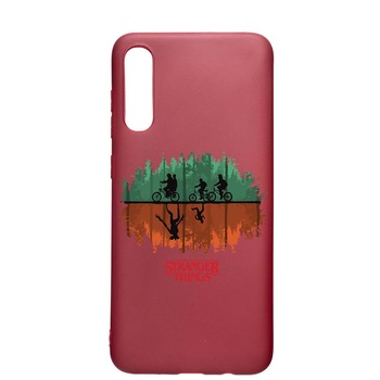 Husa Samsung Galaxy A50 / A50S, Stranger Things, rezistenta la uzura, anti-alunecare, din silicon Premium, Pomegranate, PG279 Husa Samsung Galaxy A50 / A50S, Stranger Things, rezistenta la uzura, anti-alunecare, din silicon Premium, Pomegranate, PG279