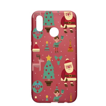 Husa Huawei P20 Lite, Xmas, rezistenta la uzura, anti-alunecare, din silicon Premium, Pomegranate, PG320 Husa Huawei P20 Lite, Xmas, rezistenta la uzura, anti-alunecare, din silicon Premium, Pomegranate, PG320