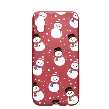Husa Huawei P20 Lite, Snowman, rezistenta la uzura, anti-alunecare, din silicon Premium, Pomegranate, PG351 Husa Huawei P20 Lite, Snowman, rezistenta la uzura, anti-alunecare, din silicon Premium, Pomegranate, PG351