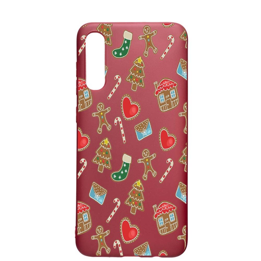 Husa Samsung Galaxy A30S, Sweets, rezistenta la uzura, anti-alunecare, din silicon Premium, Pomegranate, PG353