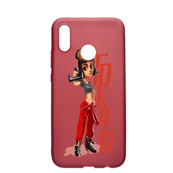 Husa Huawei P20 Lite, La Casa De Papel, rezistenta la uzura, anti-alunecare, din silicon Premium, Pomegranate, PG394 Husa Huawei P20 Lite, La Casa De Papel, rezistenta la uzura, anti-alunecare, din silicon Premium, Pomegranate, PG394