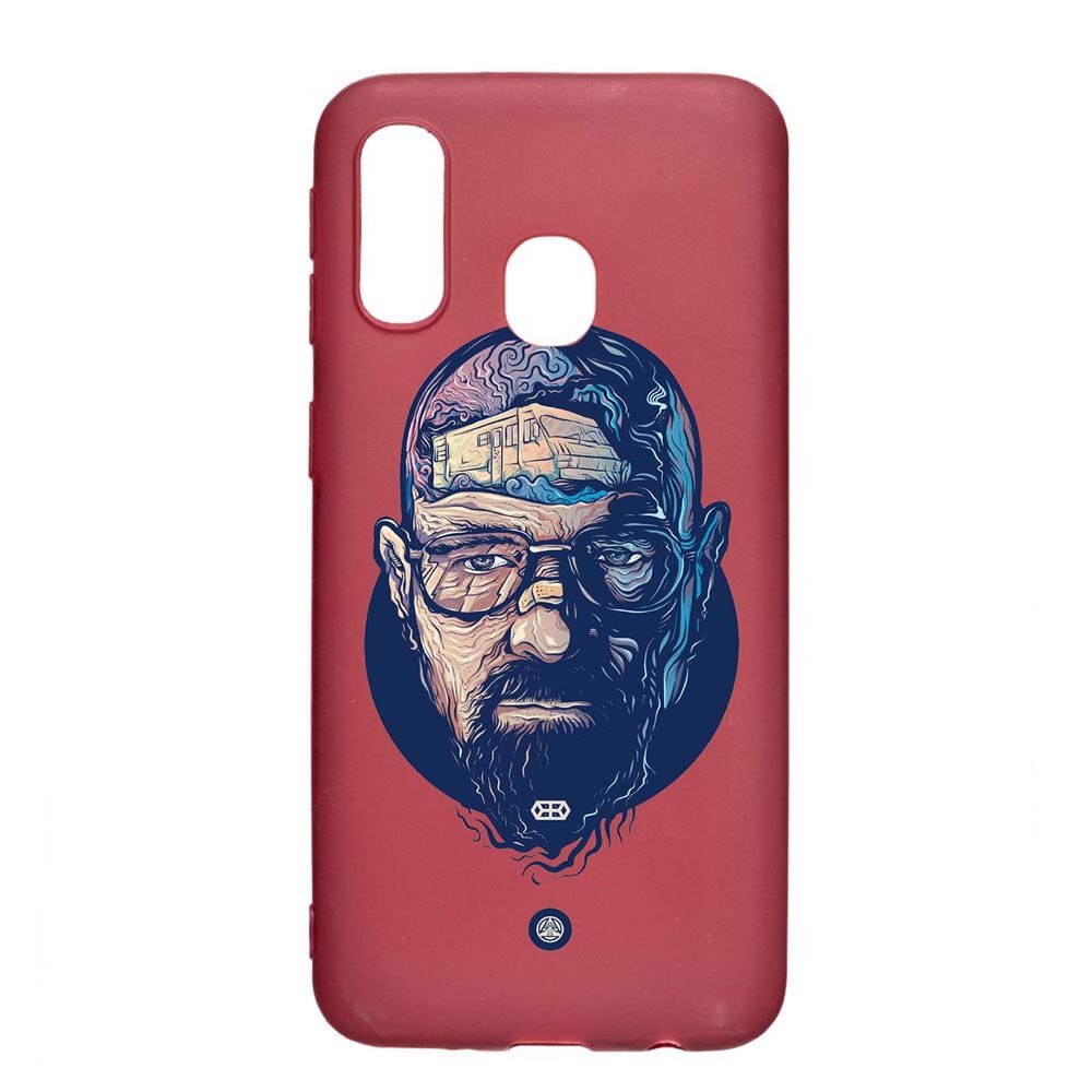 Husa Samsung Galaxy A20e, Breaking Bad, rezistenta la uzura, anti-alunecare, din silicon Premium, Pomegranate, PG359