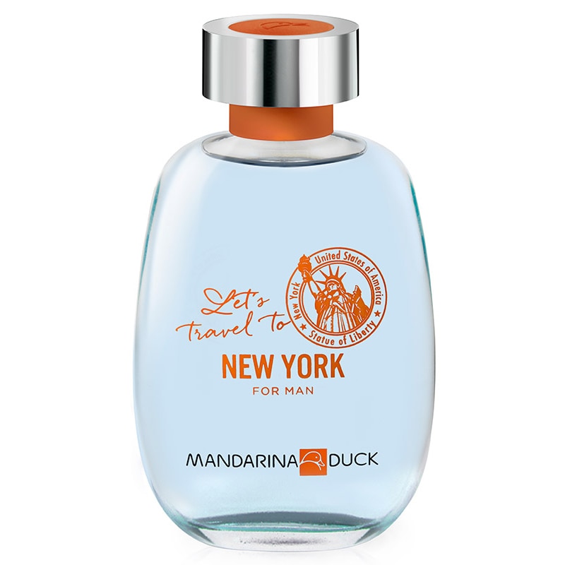 Apa de Toaleta Mandarina Duck, let's travel to New York, Barbati, 100 ml