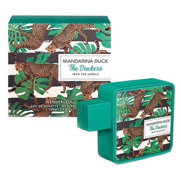 Apa de Toaleta Mandarina Duck, The Duckers Into The Jungle, Unisex, 100 ml