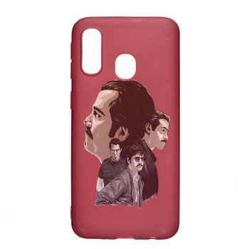 Husa Samsung Galaxy A40, Narcos, rezistenta la uzura, anti-alunecare, din silicon Premium, Pomegranate, PG448 Husa Samsung Galaxy A40, Narcos, rezistenta la uzura, anti-alunecare, din silicon Premium, Pomegranate, PG448