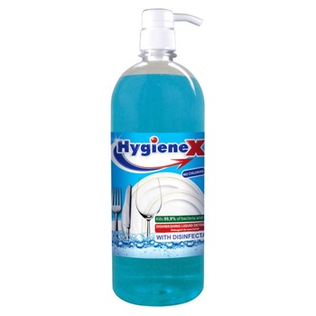 Solutie dezinfectanta pentru spalarea vaselor, materialelor si echipamentelor din industria alimentara 1000ml Hygienium Solutie dezinfectanta pentru spalarea vaselor, materialelor si echipamentelor din industria alimentara 1000ml Hygienium