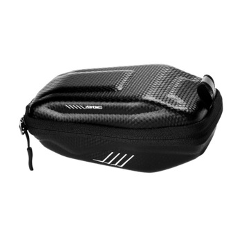 Borseta bicicleta Forever, prindere pe cadru sau sa, impermeabila, 21x11x10 cm, negru Borseta bicicleta Forever, prindere pe cadru sau sa, impermeabila, 21x11x10 cm, negru