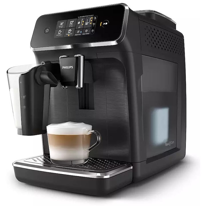 Автоматична кафе машина, Philips, Series 2200 EP2232/40, 1500W, Черна
