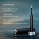 Periuta electrica sonica Philips Prestige 9900 HX9992/12, 62000 miscari/minut, tehnologie SenseIQ, aplicatie Sonicare cu inteligenta artificiala, wireless Bluetooth, senzori integrati, 5 moduri personalizabile, 1 cap de periere, Albastru