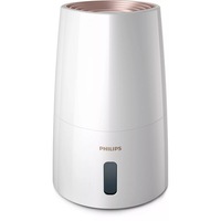 Umidificator, Philips, 45m2, 300ml/ora, rezervor de apa 3L, alb