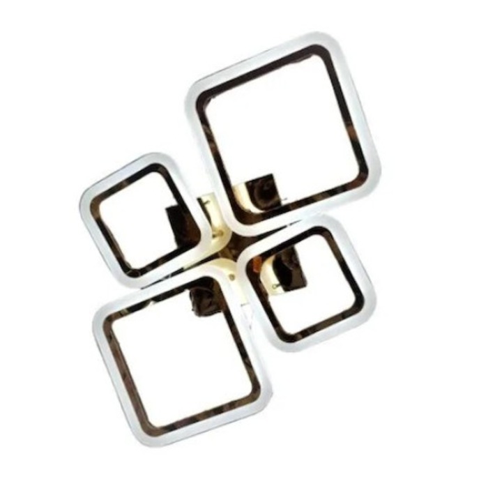 Plafoniera LED cu telecomanda Rivani 8036-2+2