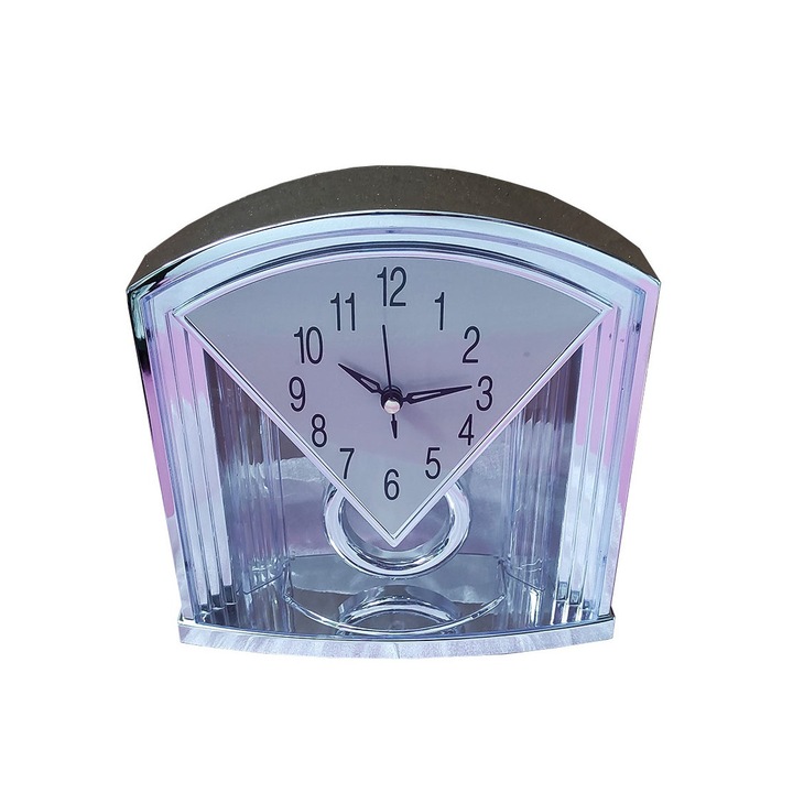 Ceas de masa cu pendul, Silentios, 19 cm, ZX4655B