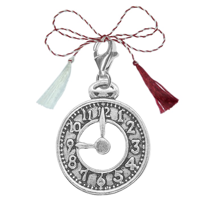 Martisor Carabiner ezüst medál karóra 9585450 Dras Silver