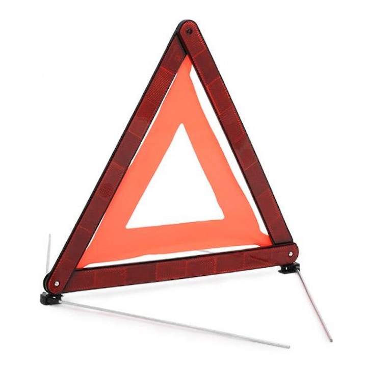 Авариен триъгълник за автомобил Autoexpress, 28см, Светлоотразителен, В кутия