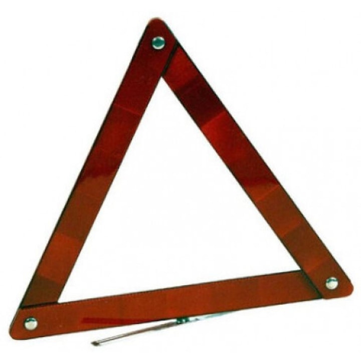 Авариен триъгълник за автомобил Autoexpress, Светлоотразителен, 28см