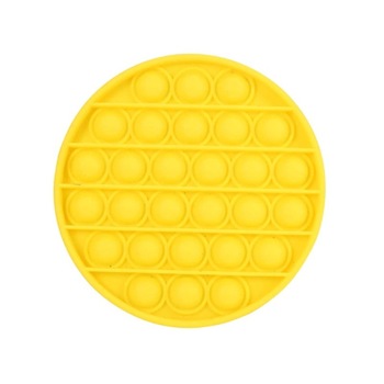 Jucarie senzoriala antistres, Pop it now, galben, 12.5 x 12.5 x 1.5 cm Jucarie senzoriala antistres, Pop it now, galben, 12.5 x 12.5 x 1.5 cm