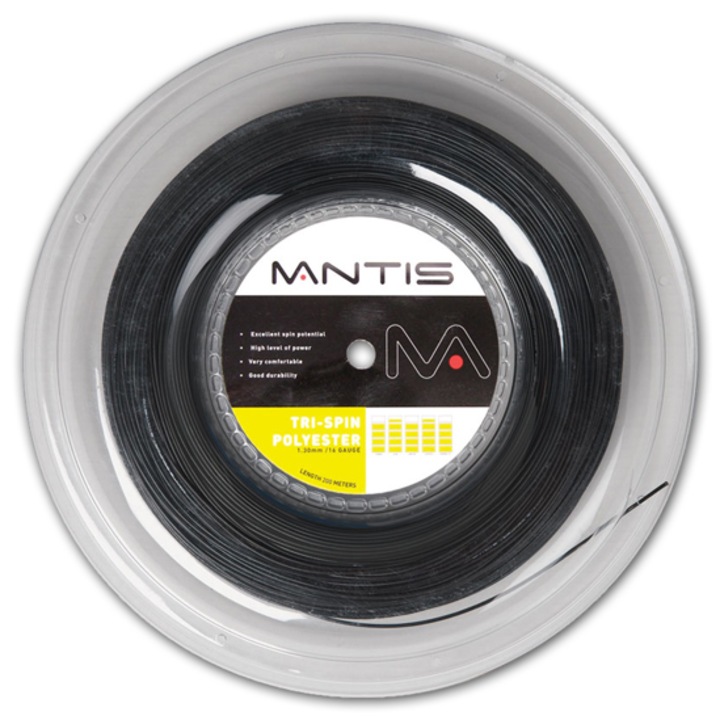 Кордаж за тенис ракета Mantis Tri-Spin Polyester 1.3mm/16/200 метра