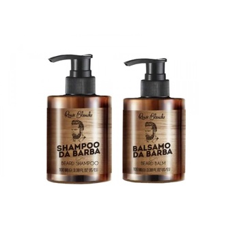 Kit Ingrijire Barba si mustata, Sampon de barba 100 ml + Balsam de barba 100 ml Kit Ingrijire Barba si mustata, Sampon de barba 100 ml + Balsam de barba 100 ml