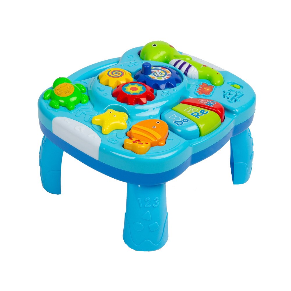 Masuta interactiva cu melodii Toyz Falla albastra