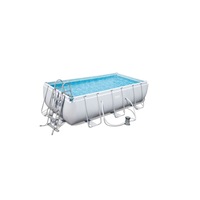 piscina cu cadru metalic  eventeam dreptunghiulara cu pompa de filtrare  scara 404 x 201 x 100 cm imagen 20_0_
0