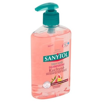Sapun lichid antibacterian Sanytol Bucatarie Grapefruit&Lime 250ml Sapun lichid antibacterian Sanytol Bucatarie Grapefruit&Lime 250ml