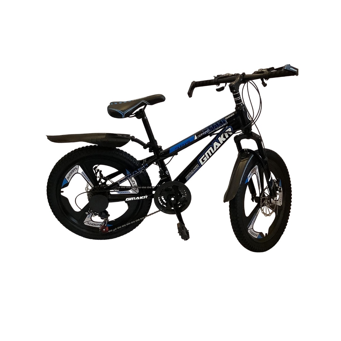 correct Complex Inaccessible Bicicleta Go Kart 20 inch pentru copii 7-10 ani, janta aluminiu 3 spite,  frana disc,21 viteze, negru/albastru - eMAG.ro