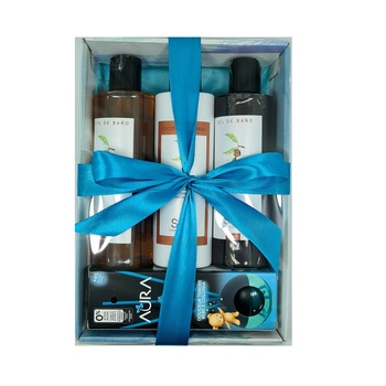 Set cadou Ciocolata, fara parabeni, 4 produse Set cadou Ciocolata, fara parabeni, 4 produse