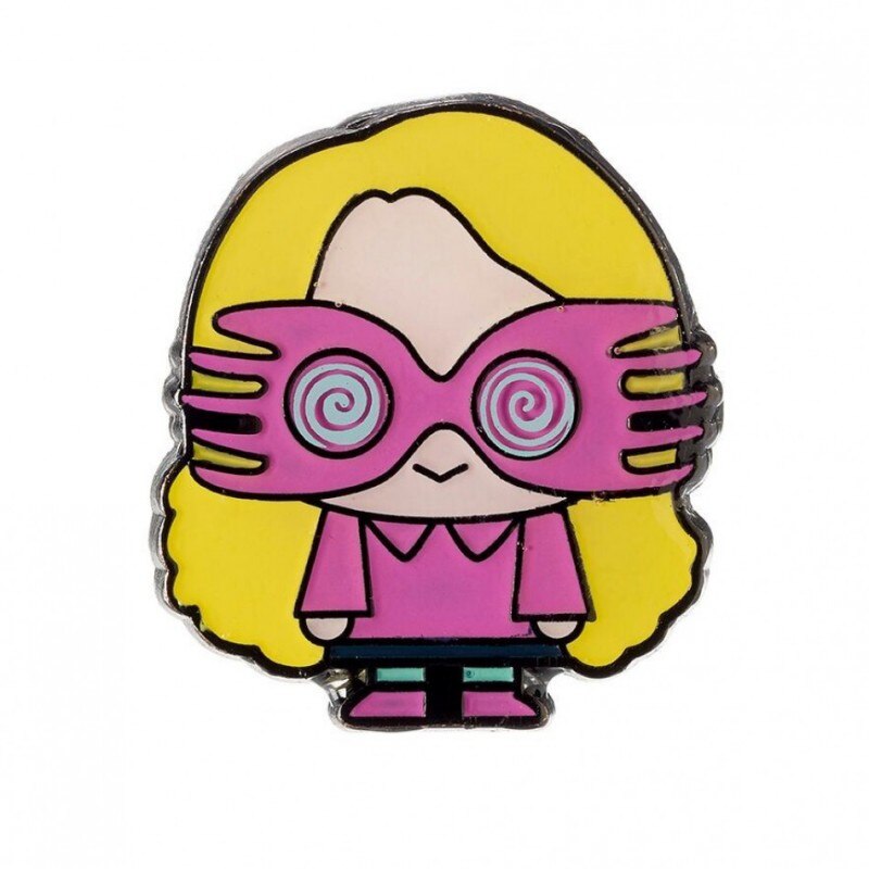 Insigna Harry Potter - Luna Lovegood , 2 cm, Multicolor
