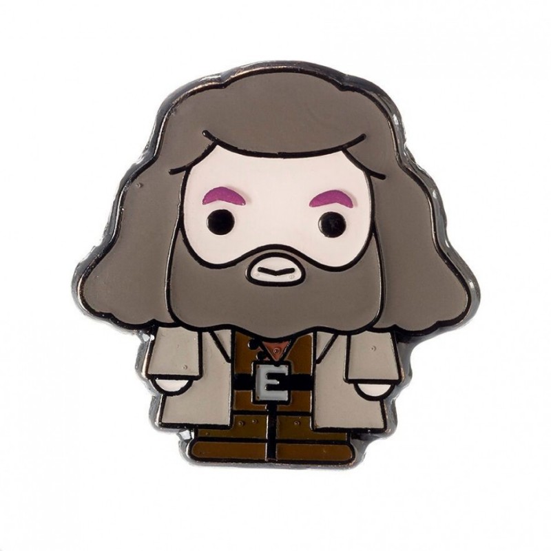 Insigna Harry Potter - Hagrid , 2 cm, Multicolor