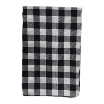 Fata de masa carouri bumbac 100%, 150x150cm, Eponj Home, Kareli Negru/Alb Fata de masa carouri bumbac 100%, 150x150cm, Eponj Home, Kareli Negru/Alb