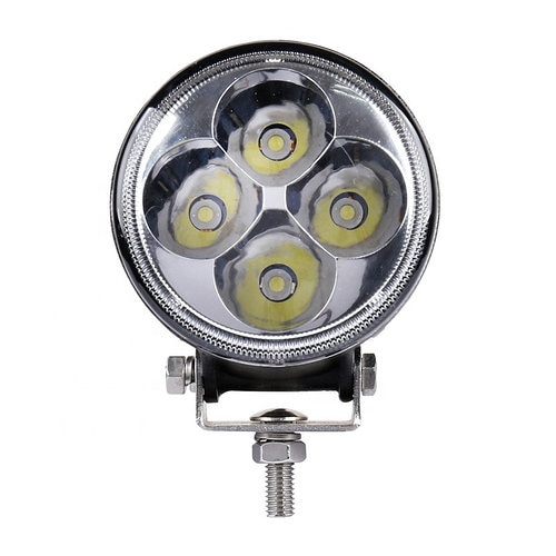 Proiector rotund cu LED, 12W, 600 Lumeni