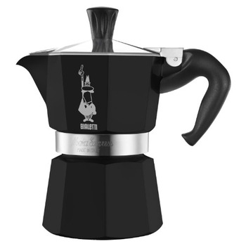 Espressor pentru aragaz Bialetti Moka Express, 3 cesti, Aluminiu, Negru Espressor pentru aragaz Bialetti Moka Express, 3 cesti, Aluminiu, Negru