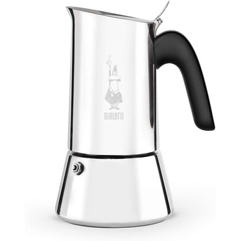 Espressor pentru aragaz Bialetti New Venus, 6 cesti, 270 ml, inox, Argintiu Espressor pentru aragaz Bialetti New Venus, 6 cesti, 270 ml, inox, Argintiu
