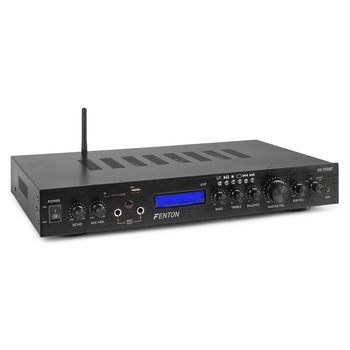 Amplificator home theatre cu 5 canale, 400W, Bluetooth/USB/SD, Fenton AV-150BT Amplificator home theatre cu 5 canale, 400W, Bluetooth/USB/SD, Fenton AV-150BT
