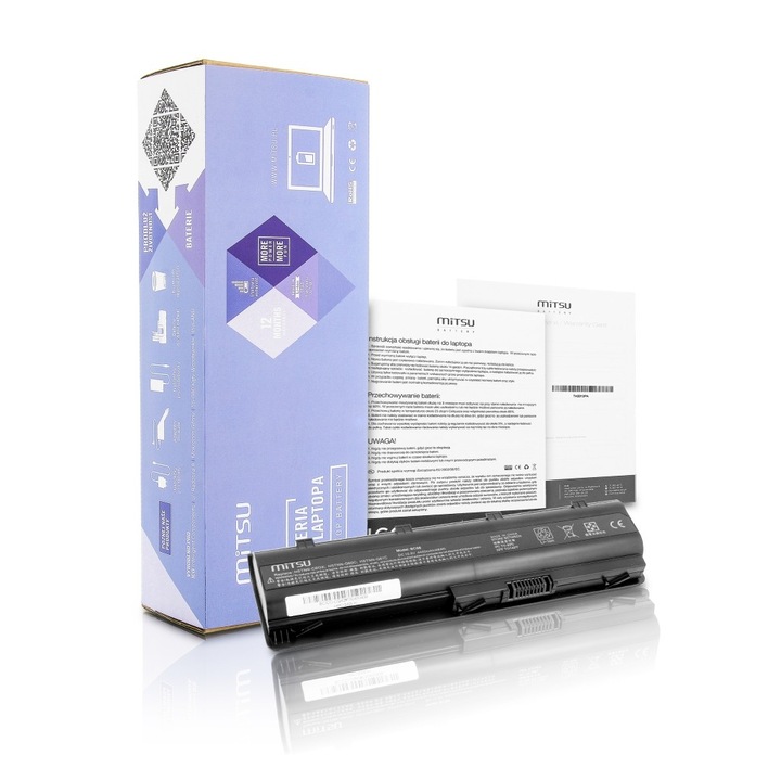 Mitsu Compaq Presario CQ42, CQ62, CQ72 4400 mAh 48 Wh 10.8 V Li-ion notebook akkumulátor