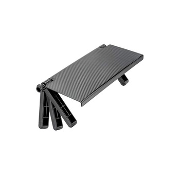 Raft reglabil pentru monitor, televizor, laptop, ideal casa, birou, negru mat, plastic, 33 x 16 x 2.5 cm Raft reglabil pentru monitor, televizor, laptop, ideal casa, birou, negru mat, plastic, 33 x 16 x 2.5 cm