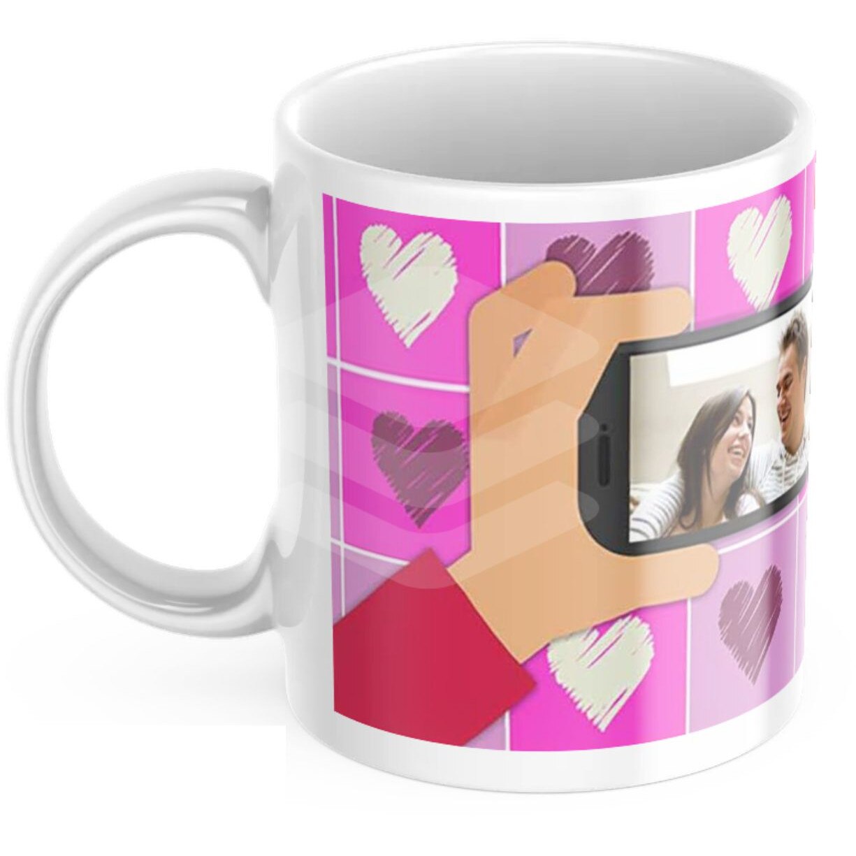 Cana personalizata cu 1 fotografie 