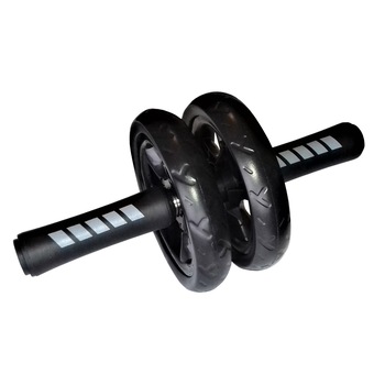 Aparat fitness AB Roller, exercitii abdomene, brate, spate, tonifiere, covoras neopren inclus Aparat fitness AB Roller, exercitii abdomene, brate, spate, tonifiere, covoras neopren inclus
