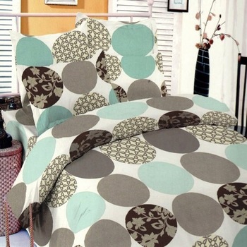 Lenjerie de pat dublu, 4 piese, bumbac 100%, Pacific Lenjerie de pat dublu, 4 piese, bumbac 100%, Pacific