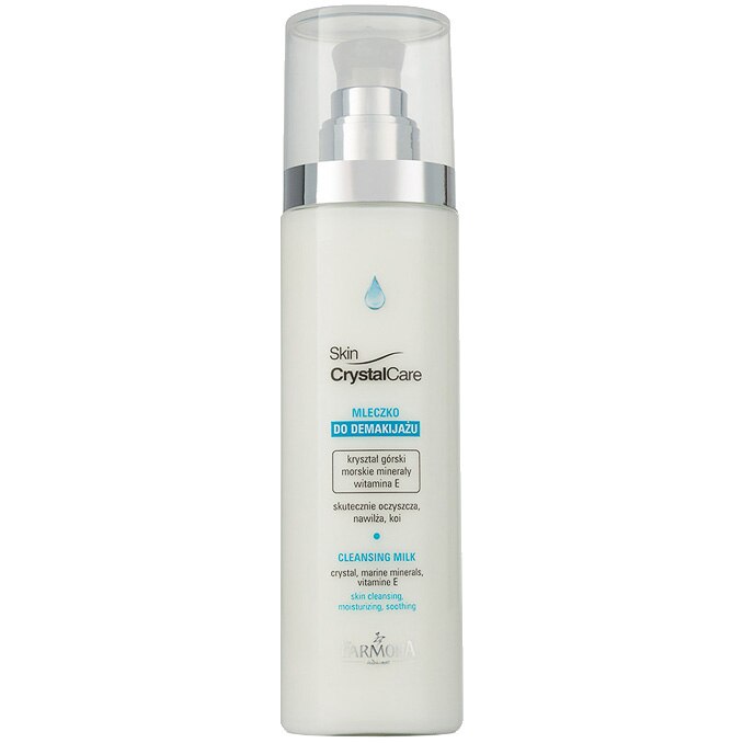 Lapte demachiant cu Cristal de munte Farmona Skin Crystal Care, 200 ml