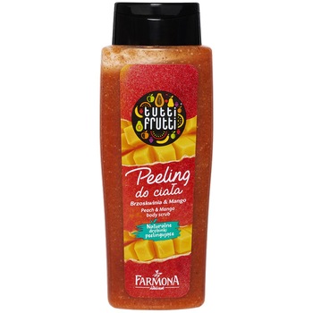 Gel de dus peeling Farmona Tutti Frutti Piersici&Mango, 100 ml Gel de dus peeling Farmona Tutti Frutti Piersici&Mango, 100 ml