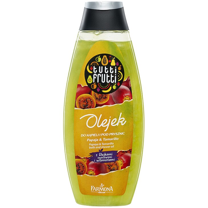 Gel de baie si dus Farmona Tutti Frutti Papaya&Tamarillo, 425 ml