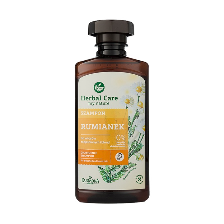 Шампоан Farmona Herbal Care, С екстракт от лайка, За руса коса, 330 мл